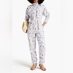Zimmermann Floral Jumpsuit in Lilac